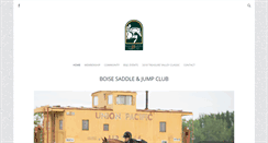 Desktop Screenshot of boisesaddleandjumpclub.com